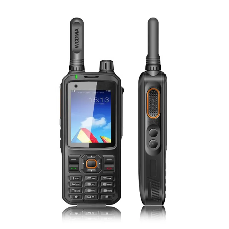 CAMORO T320 Zello Radio 4G LTE Netzwerk Walkie Talkie, 50km,100 km, Android POC Transceiver,Dual-SIM-Karte, Smartphone für die Jagd