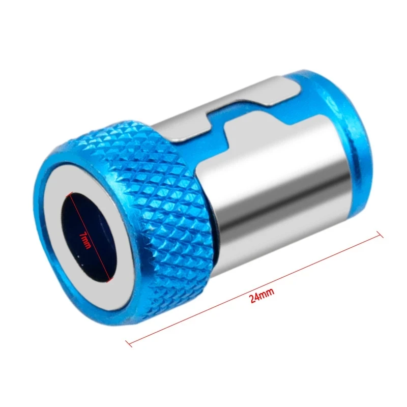 Đa Năng Vòng Nam Châm 1/4 "Kim Loại Vít Vòng Nam Châm Cho 6.35Mm Vít Chống Ăn Mòn Mũi Nam Châm mạnh Mẽ Nhẫn