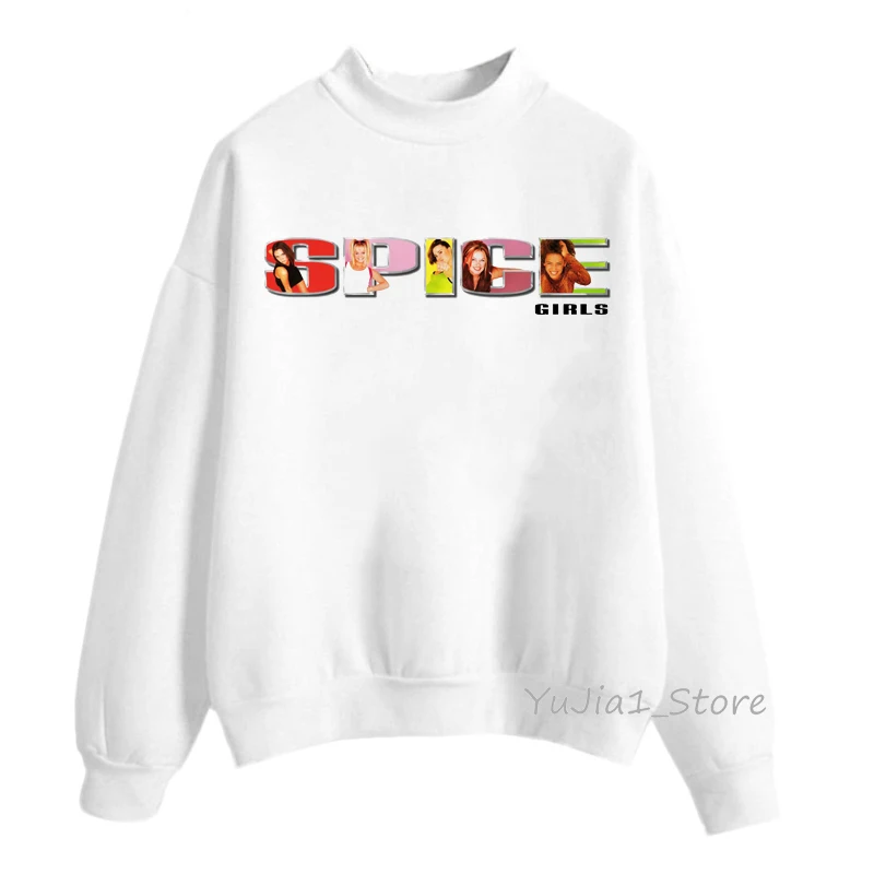 Spice Girls hoodie 90s Vintage hoodies sweatshirts for women winter clothes female harajuku sudadera mujer streetwear top