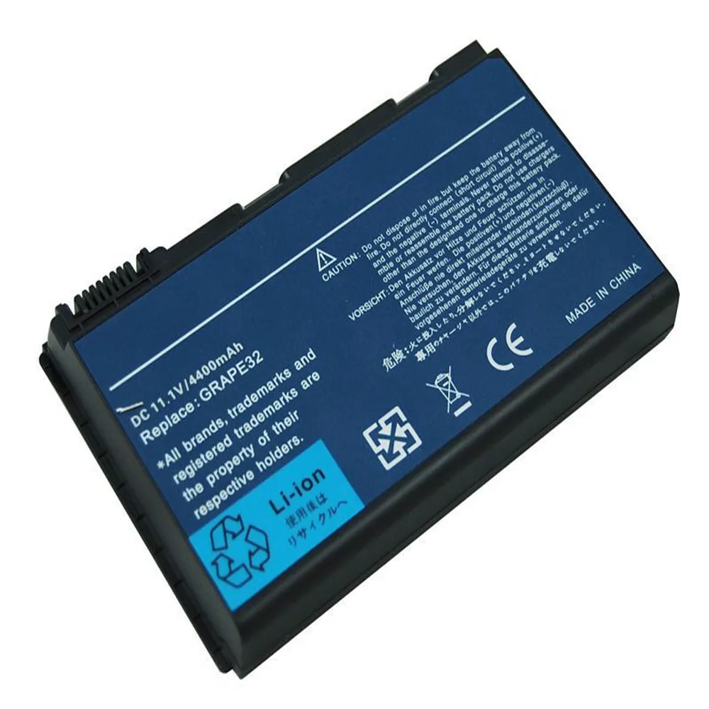 LMDTK New 6 Cells Laptop Battery For Acer Extensa 5220 5620Z 5630 5630G 7220 7620 7620G 5235 Series