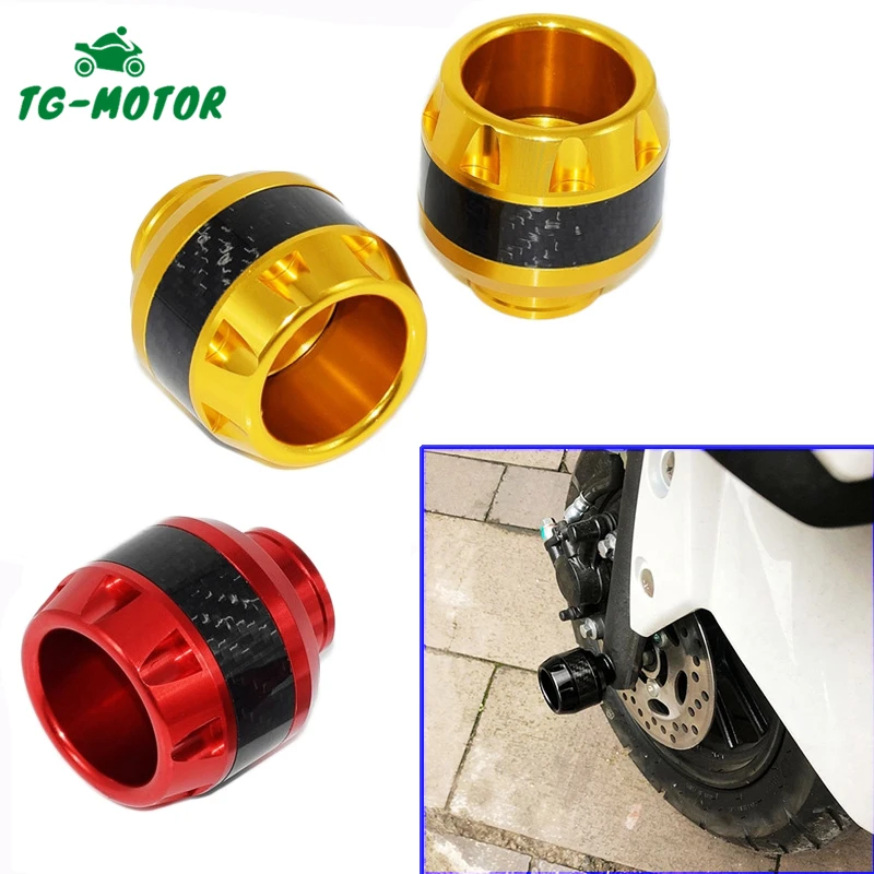 

TG-Motor Motorcycle Front Fork Wheel Anti Crash Slider Falling Protection For HONDA MSX 125/SF 2013-2021 CB190R CB190X 2015-2021