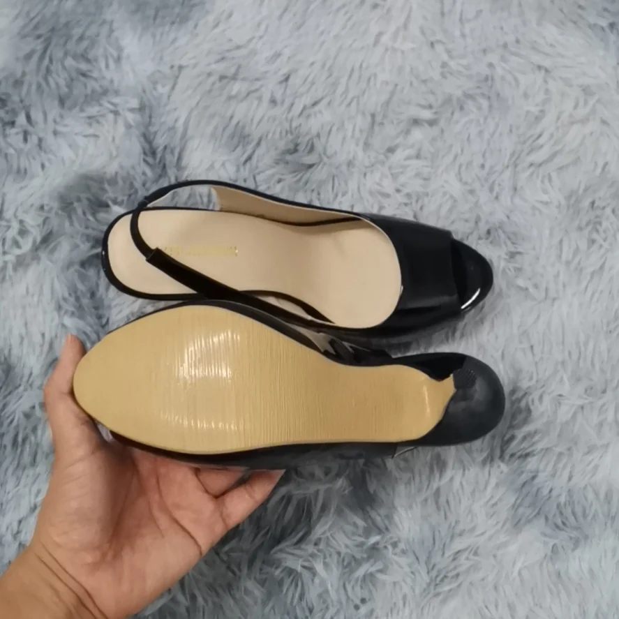 New Women Pumps Fashion Sexy Open Toe 12cm Thin Heels Patent Leather Platform High Heels Gladiator Party Dress Wedding Shoes