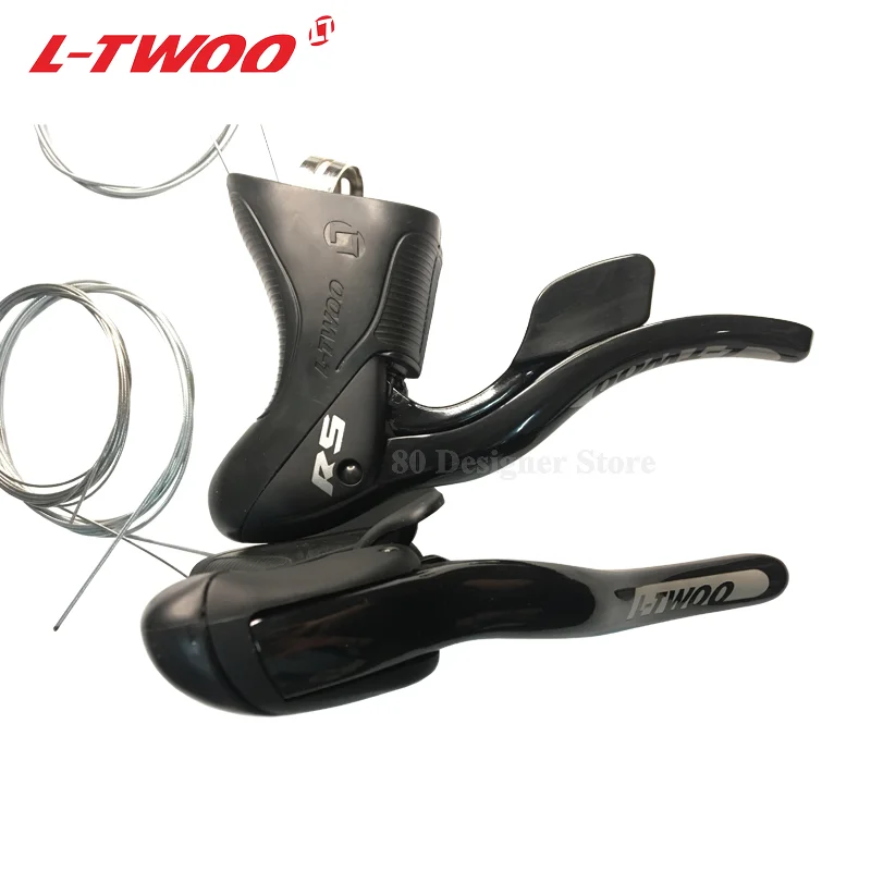 LTWOO R5 2x9 speed Road Bike Shifters Lever Brake Road Bicycle Compatible for Shimano 18s Derailleur, brake cables are included