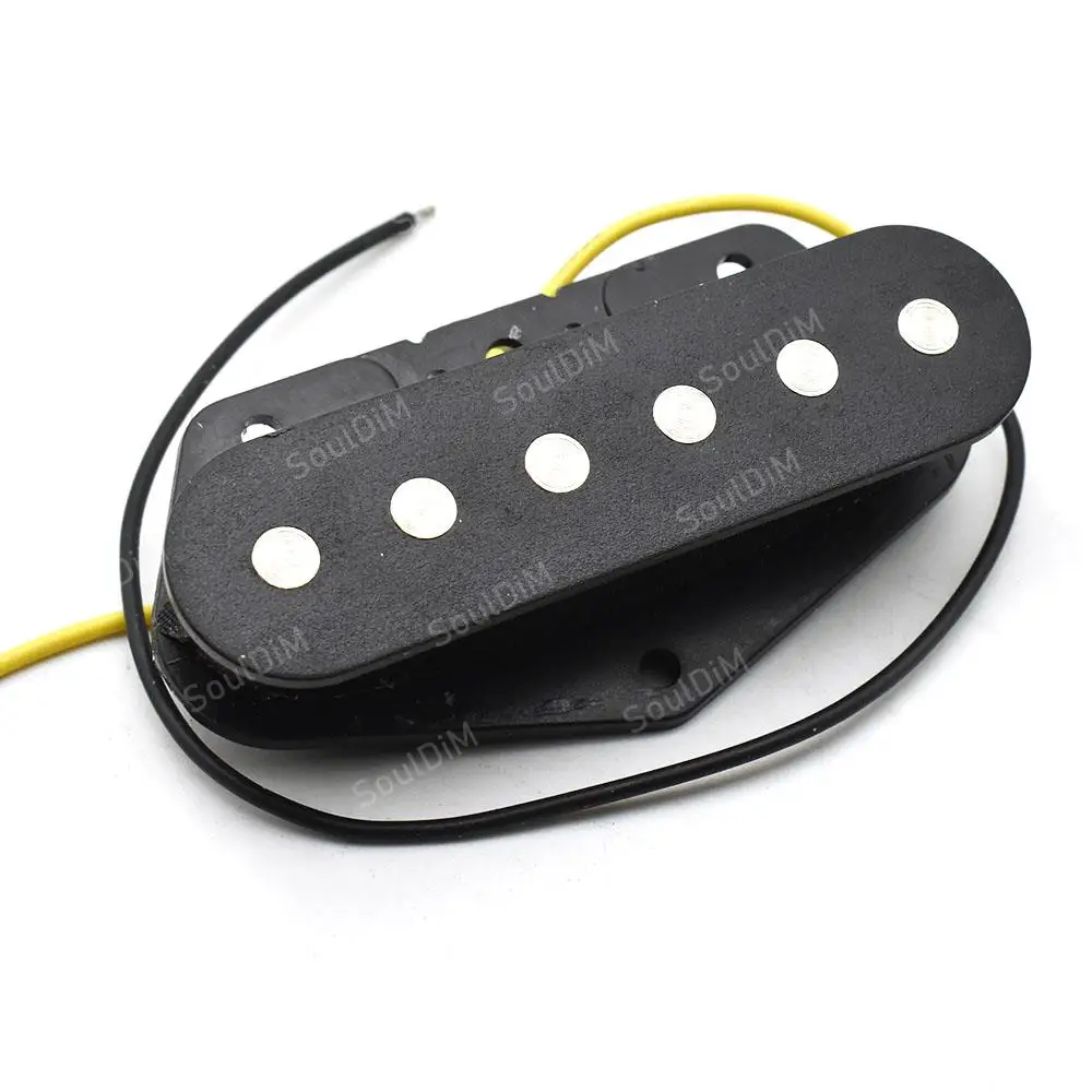 TL Electric Guitar Pickup Ceramics Magnet TL Electrif Guitar Neck Bridge Pickup Black