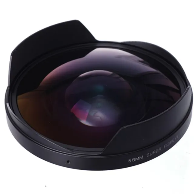 Kapkur 0.3X 62mm Fisheye camcorder lens , manual focus camera lens