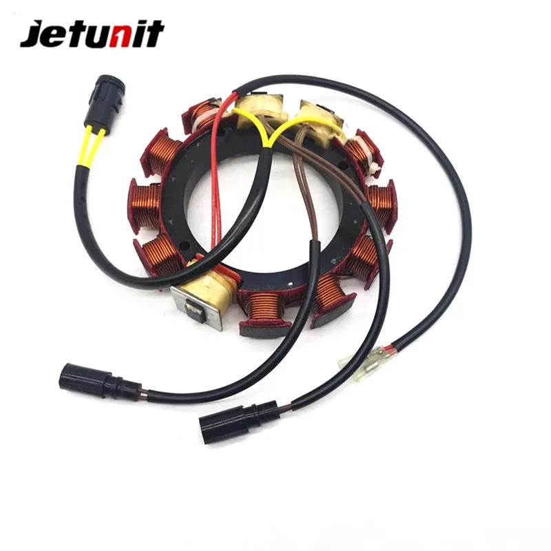 Outboard Stator For Johnson Evinrude 1993-2001 (185,200&225HP–6 Cyl)1995-2001 (250&300HP–8Cyl) 584643 763779 18-5877 173-4643