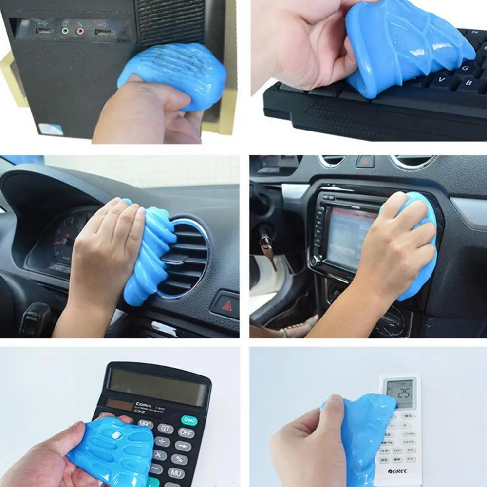 Keyboard Car Computer Universal Crystal Magic Dust Putty Cleaning Gel Slime