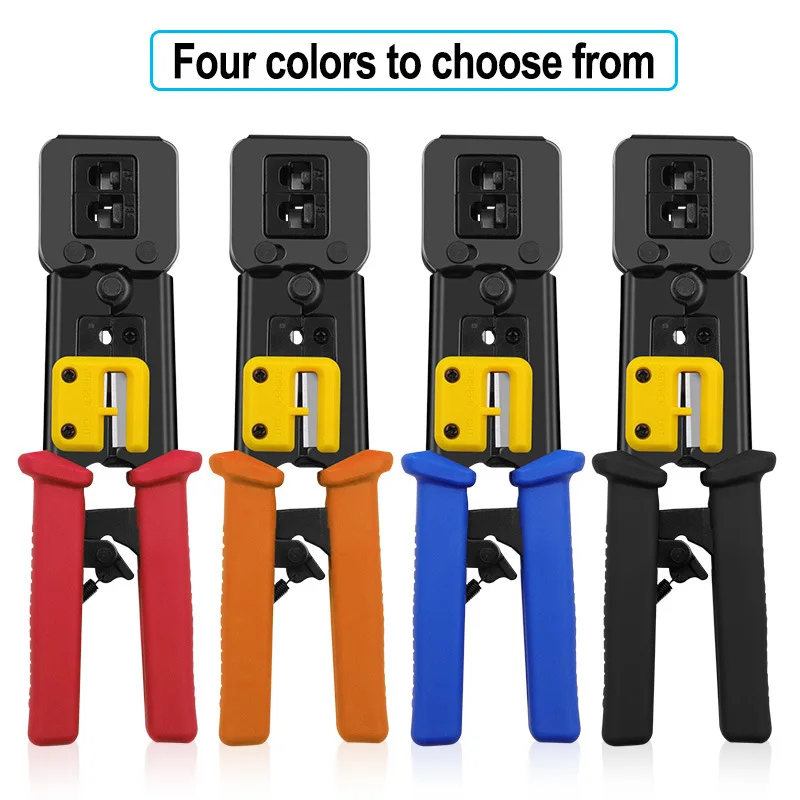 NEW EZ rj45 crimper RJ45 Crimping Tool Hand Network Tool kit for cat6 cat5 cat5e rj45 rj11 connector 8P 6P Cable Wires plier