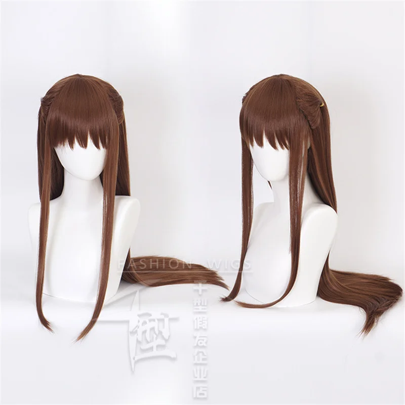 FRUITS BASKET Tohru Honda Cosplay Costume Wigs Long Straight Brown Party Hair Props Lolita girl Halloween Synthetic Hair + Cap