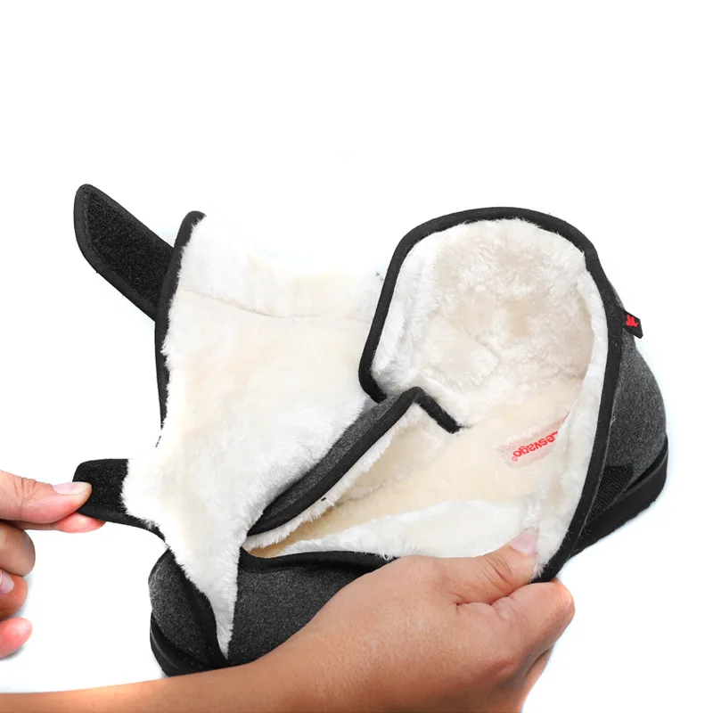 High Help Before And After Widening Can Adjust Cloth Shoe Diabetic Foot Pronation Deformation Fat Foot Women's shoes