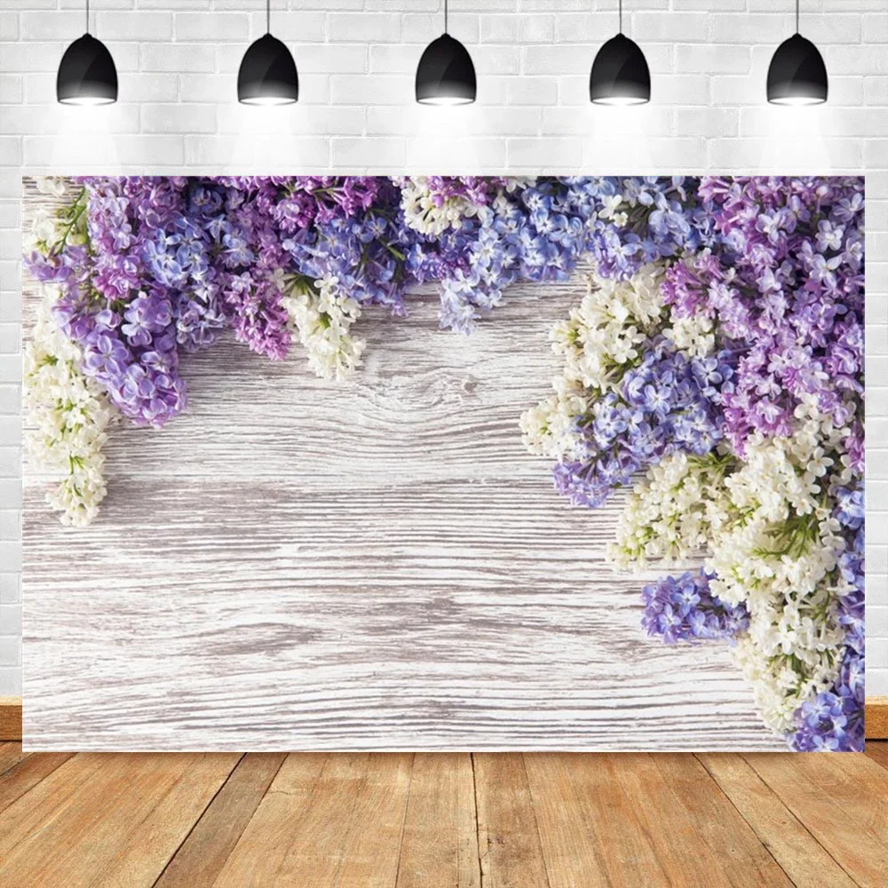 الفينيل الخشب الخلفيات شرابة الزهور الربيع الحيوانات الأليفة دمية للصور خلفيات للتصوير الفوتوغرافي صورة المتصل ل الرقمية استوديو الصور