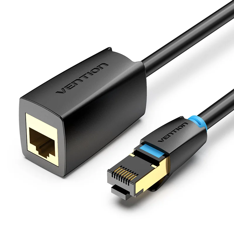 Ventie Cat8 Ethernet Verlengkabel SFTP 40 Gbps RJ45 Extender Patch Cord Adapter voor Router Modem PC Cat 8 Ethernet Kabel