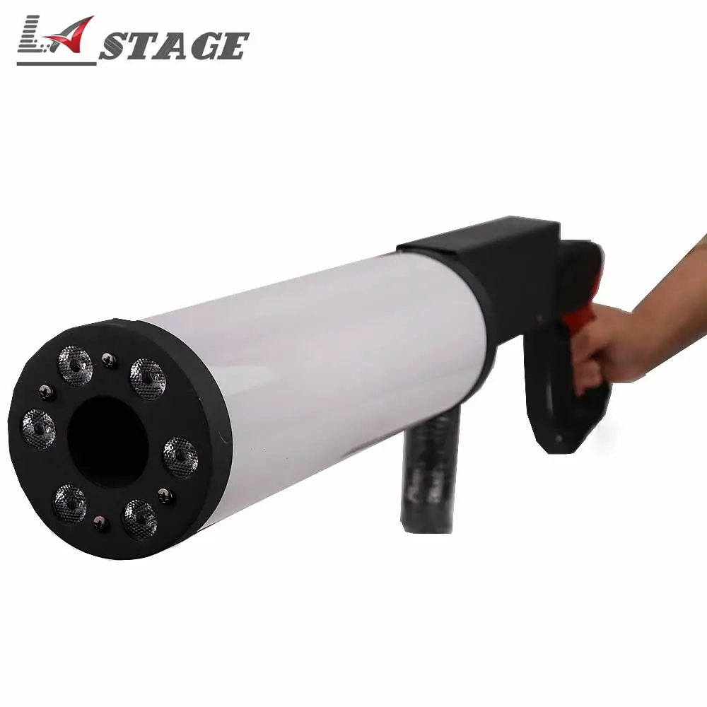 

Handhold Led Co2 Gun Rgb Party Led Dj Stage Co2 Jet Machine Blower For Led Stage Light Co2 Shoot 6-8 Meter