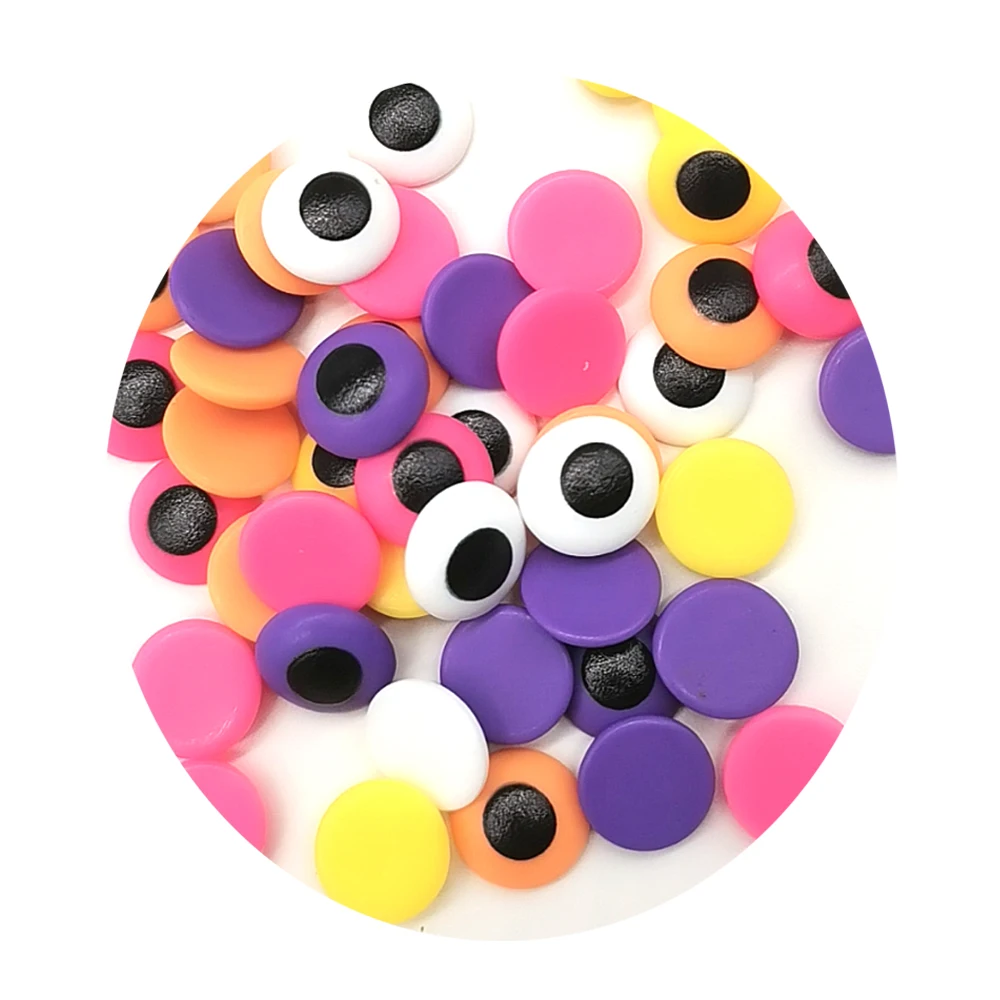 20/50pc 12 mm Halloween Eyes Resin Flat Back Cabochon Resin  Ornament Scrap booking Making Phone Case Embellishment