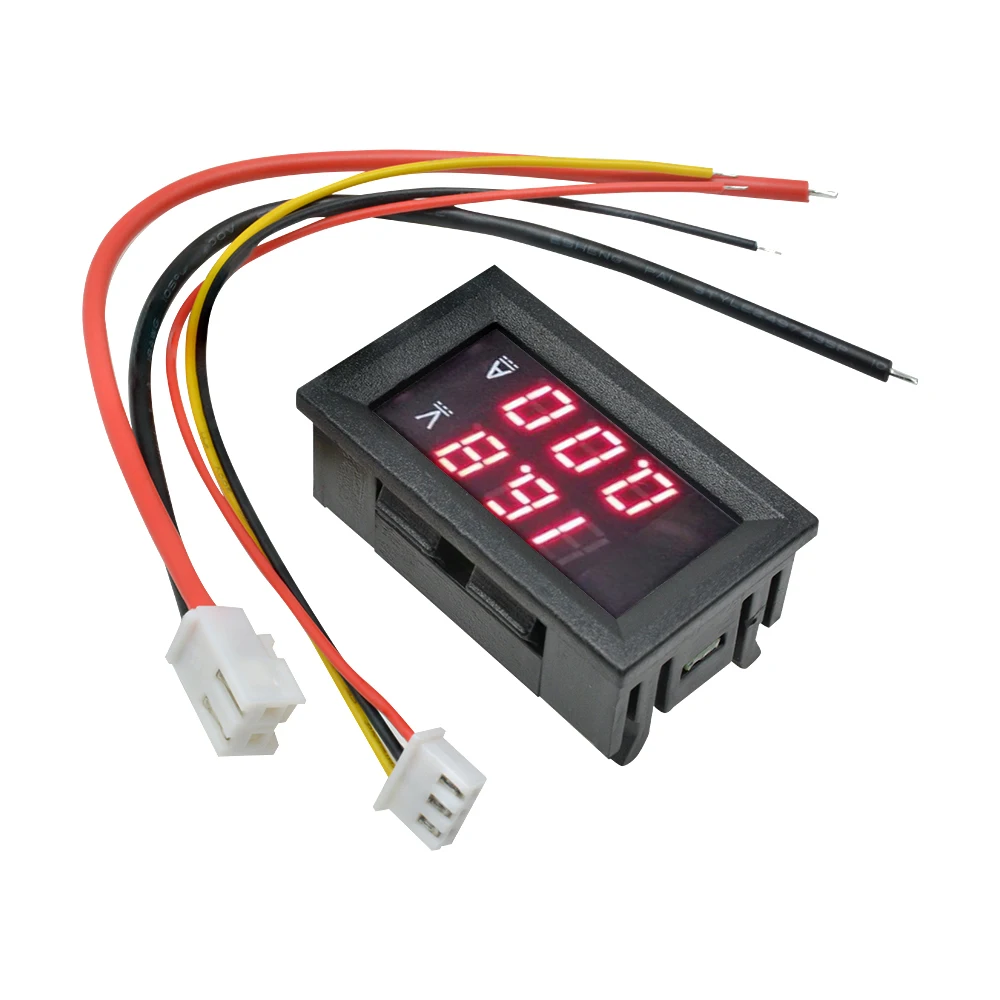 DC0-100V 100A 50A LED Digital Voltmeter Ammeter Car Motocycle Voltage Current Meter Volt Amp Detector Tester Monitor Panel