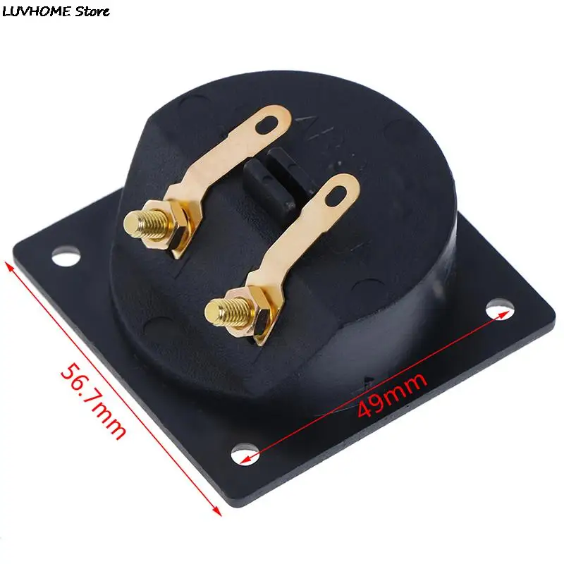 Auto Stereo Lautsprecher Box Terminal Runde Frühling Tasse Stecker Subwoofer Stecker