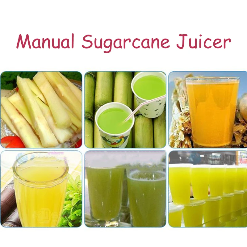 High Quality Manual Type Sugar Cane Juicer Machine
