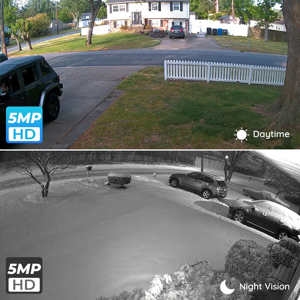 Reolink 5MP Ptz E1 Outdoor Ip Camera Wifi Auto Tracking Menselijk/Auto Detection Wifi Camera Home Video Surveillance Camera