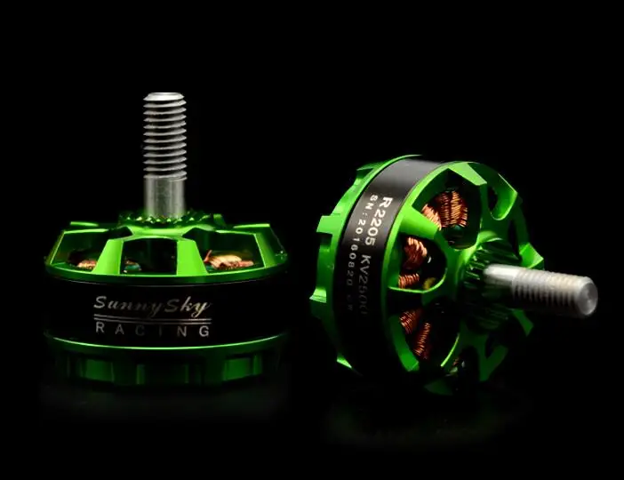 Original Sunnysky Motor R2205 2300KV/2500KV Brushless Motor for FPV Racing Quadcopter Drone Multicopter CW/CCW