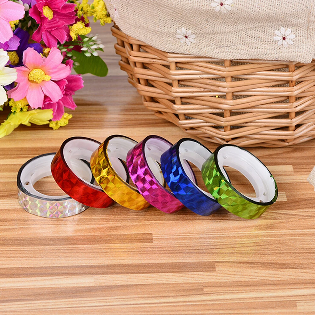 10M Glitter Washi Tape Adhesive Tapes DIY Decorative Scrapbooking Photo Color Masking Tape School Supplies Office Tapes