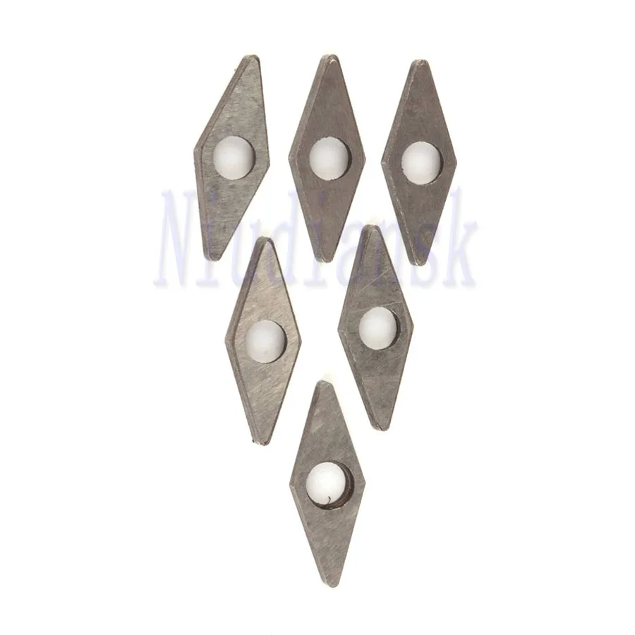 10 Chiếc MV1603 Chất Lượng Cao V-Loại Hình Thoi Carbide Lắp Cập Ghế Cho Tiện CNC Dụng Cụ CNC Dao miếng Lót Cho Tiện Bằng Máy CNC Công Cụ