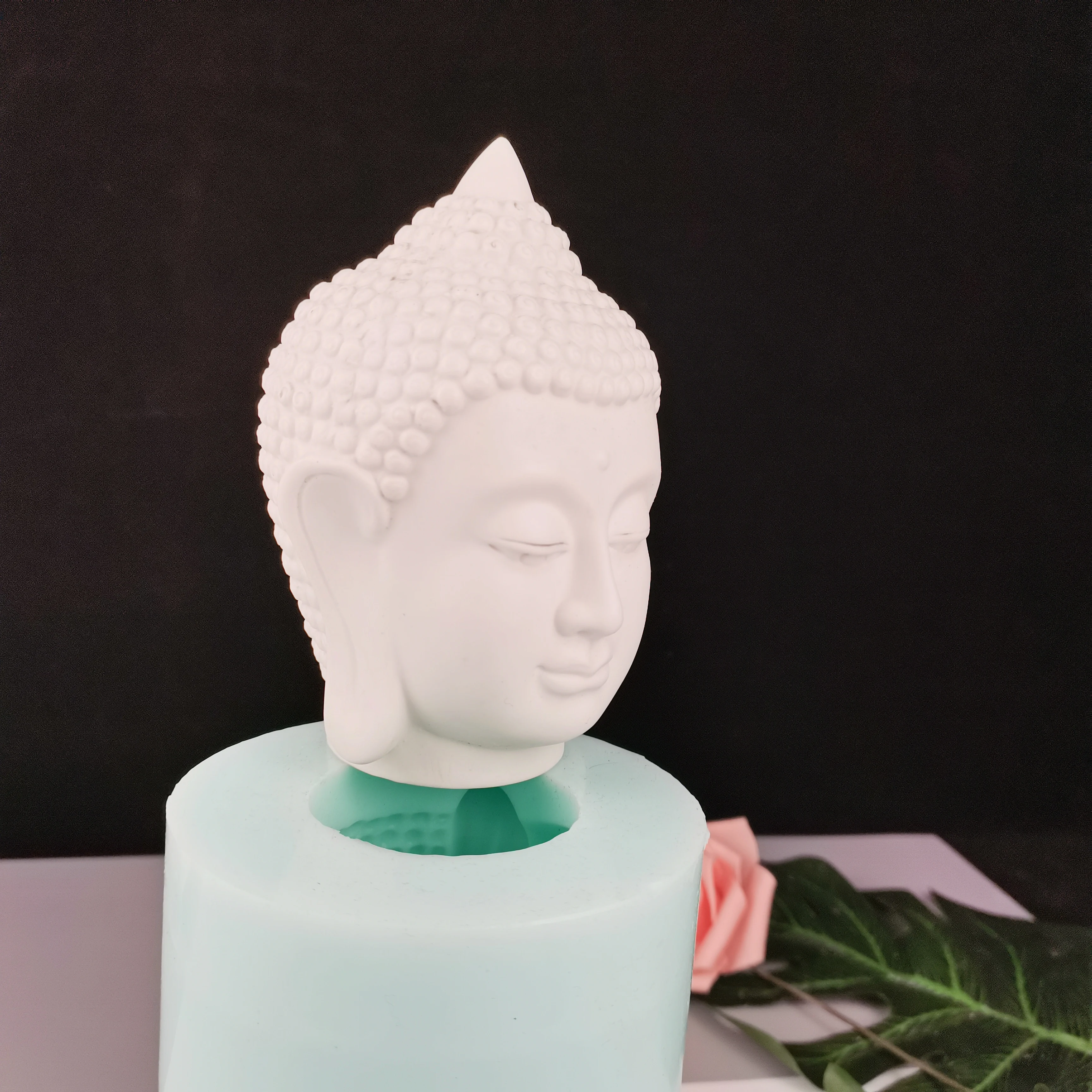 

3D Buddha Shape Bodhisattva Silicone Mold Cake Candle Soap Resin Mould DIY Aromatherarpy Household Decoration Craft