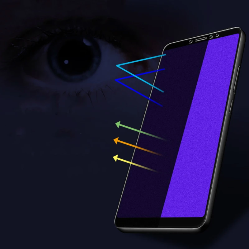 JGKK Anti-Blue Ray Tempered Glass For Xiaomi Mi Max 3 Max2 Mix 2S Mix2 Mix Mix3 5G Screen Protector For Xiaomi Mi Max3 Glass