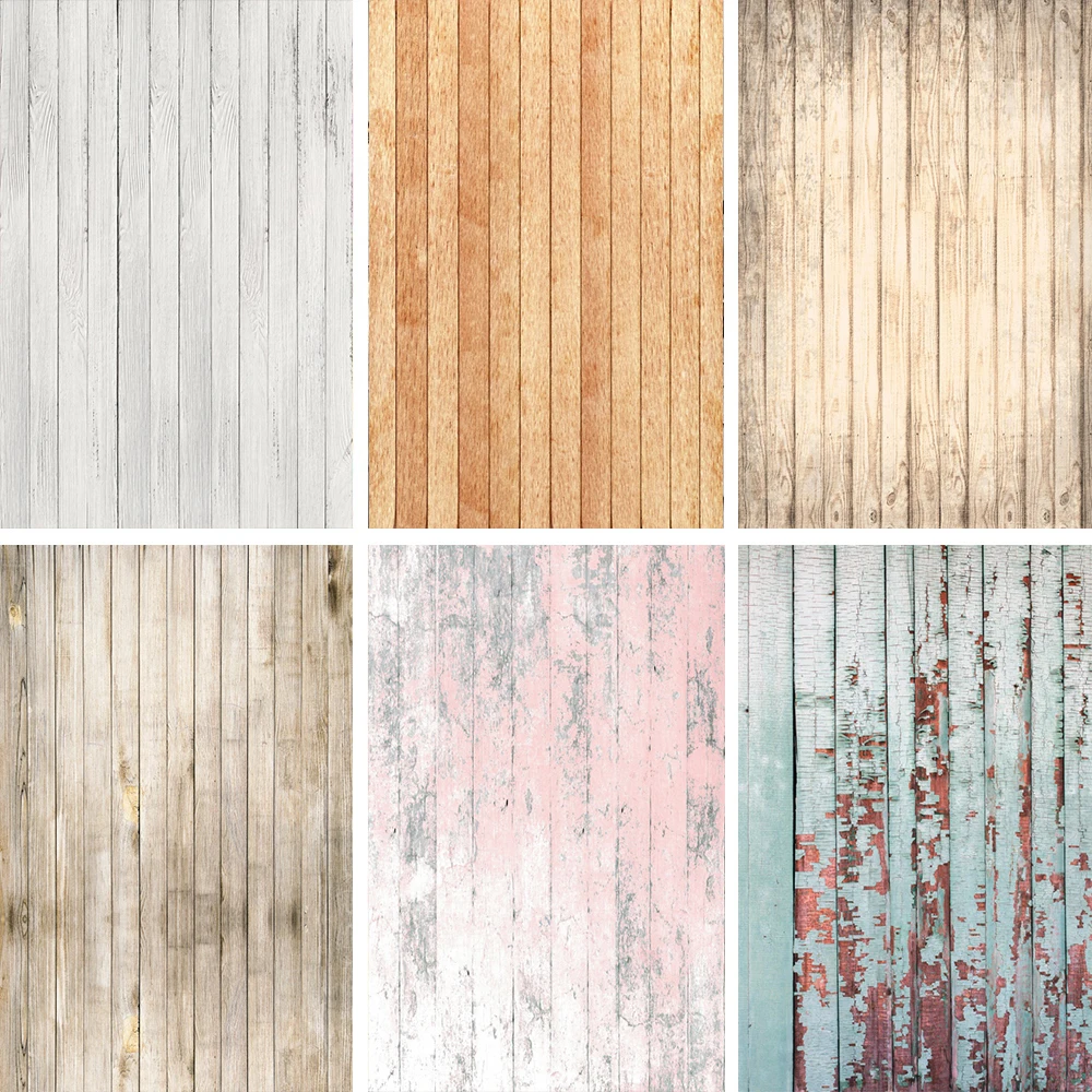 Gray Wood Board Photography Backdrop Planks Texture Pattern Baby Portrait Party Photo Background Photo Backdrop For Photo Studio