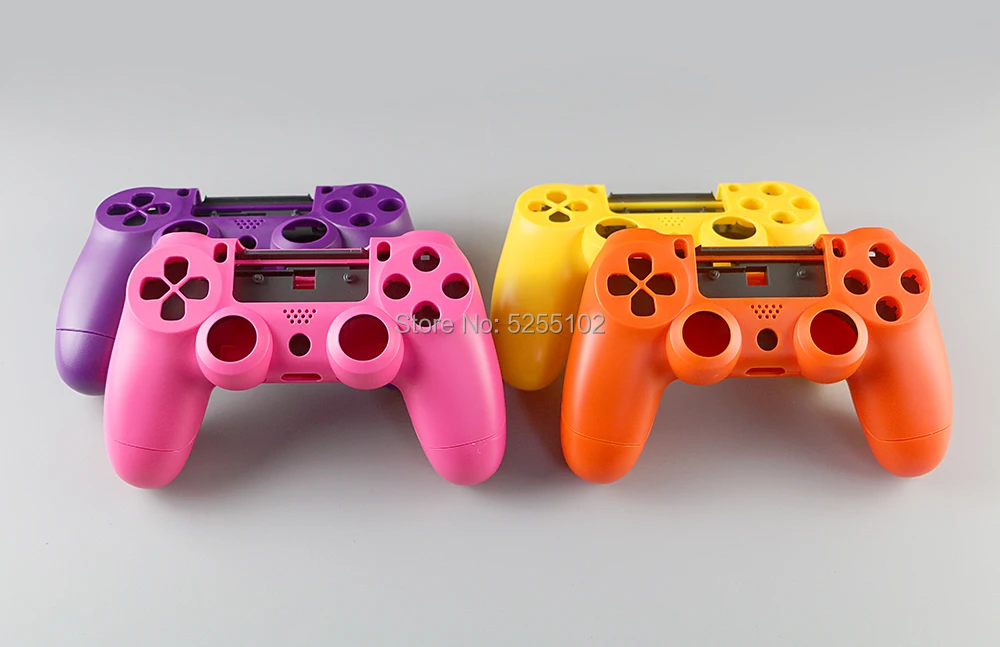 Sony PS4 Proワイヤレスコントローラーの交換用カバー,プラスチック,jds 040,前面と背面,10個