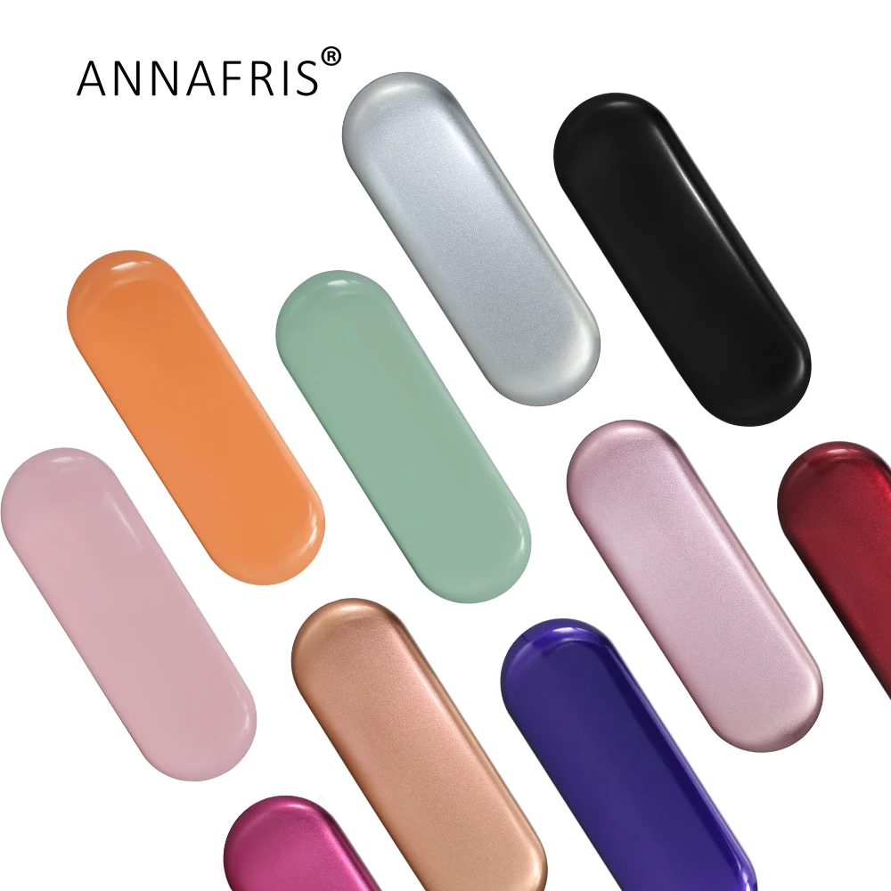 ANNAFRIS Grafting Eyelash Tweezers Storage Box Tinplate Lash Tweezer Protection Case Eyeliner Pencil Eyelashes Tool Box