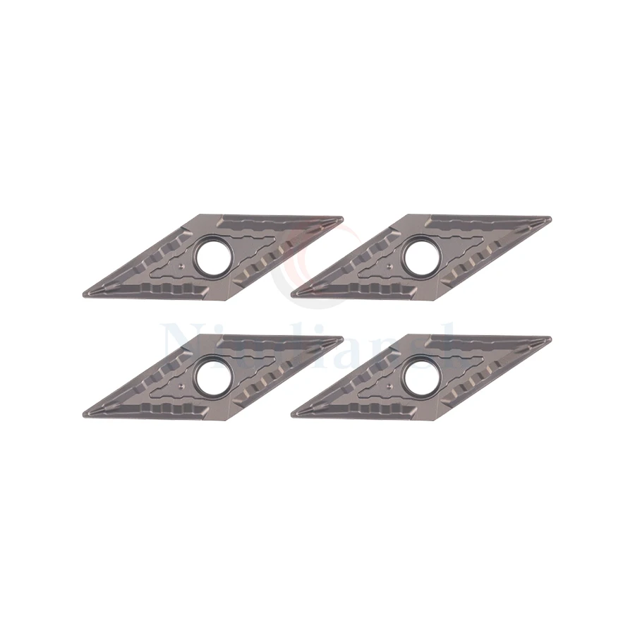 VNMG160404-MT VNMG160408-MT LF90 External Turning Tool Carbide Inserts CNC Lathe Cutting Tools Cermet Blade,For Processing Steel