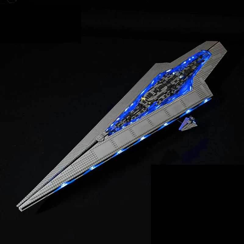 LED Light Set For 10221 05028 Super Destroyer Building Blocks (NOT Include The Model Bricks)