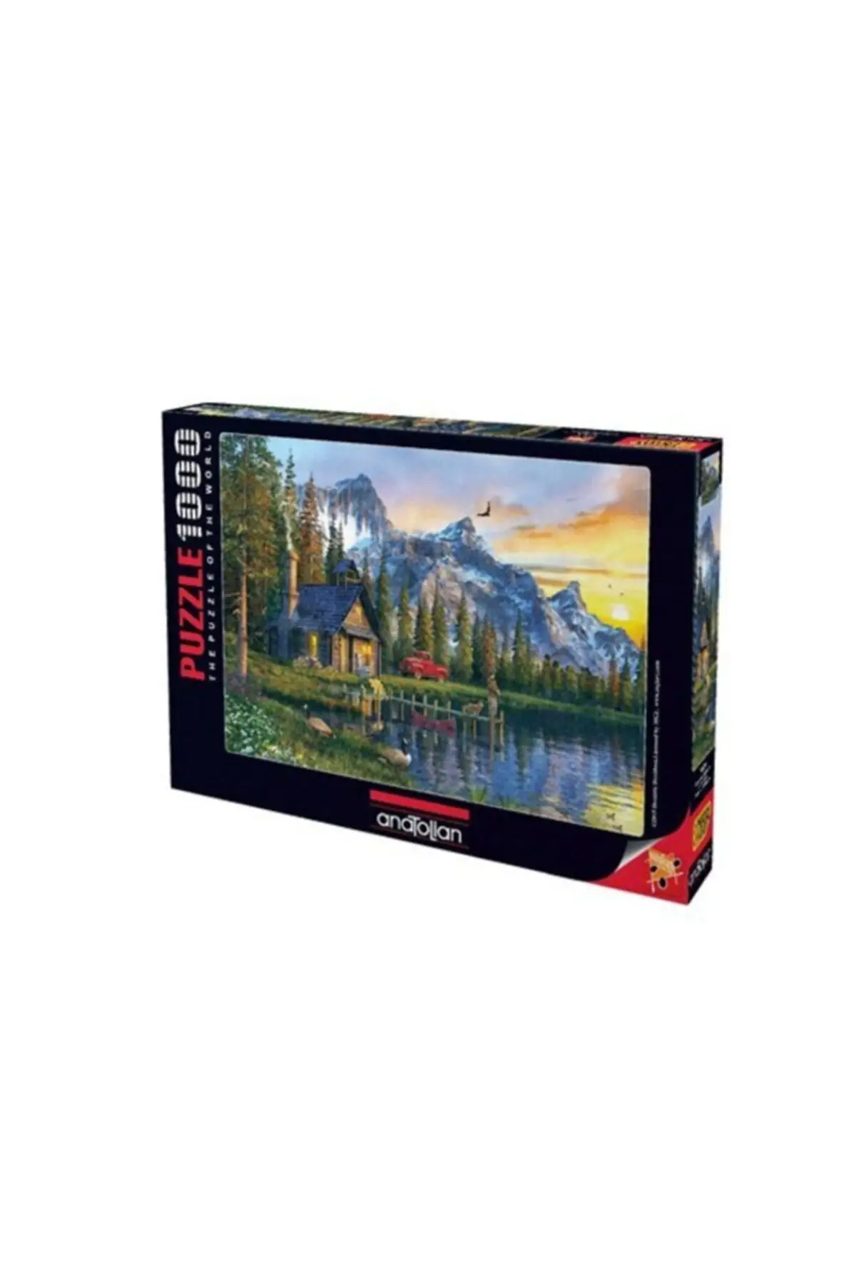 Puzzles 1024 Sunset at Mountain House Puzzle Fun Games And Toys Souvenirs Strategy Group Party Activities