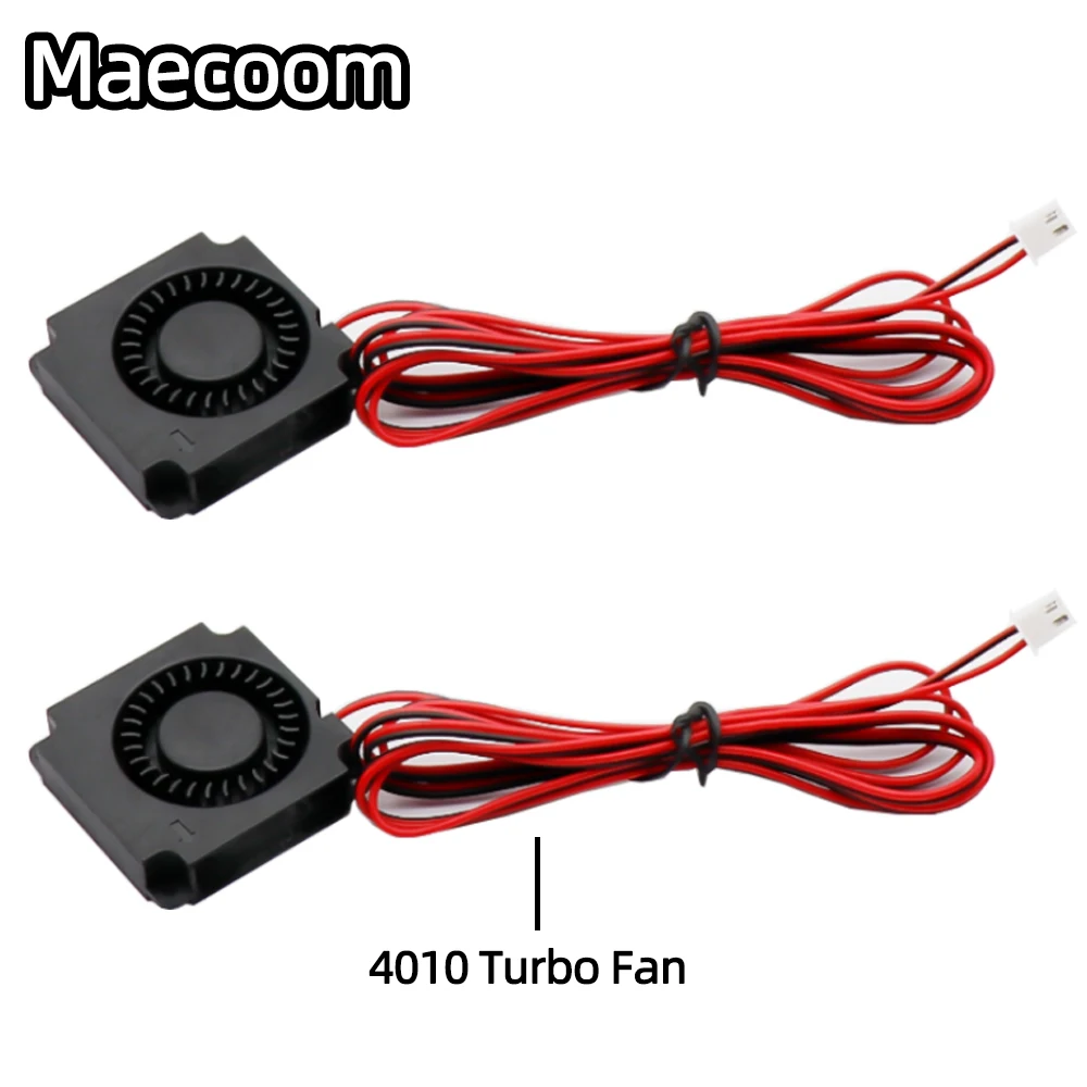 5015/4010/4020 12V&24V Cooling Turbo Fan Brushless 3D Printer Parts 2Pin For Extruder DC Cooler Blower Part Black Plastic Fans