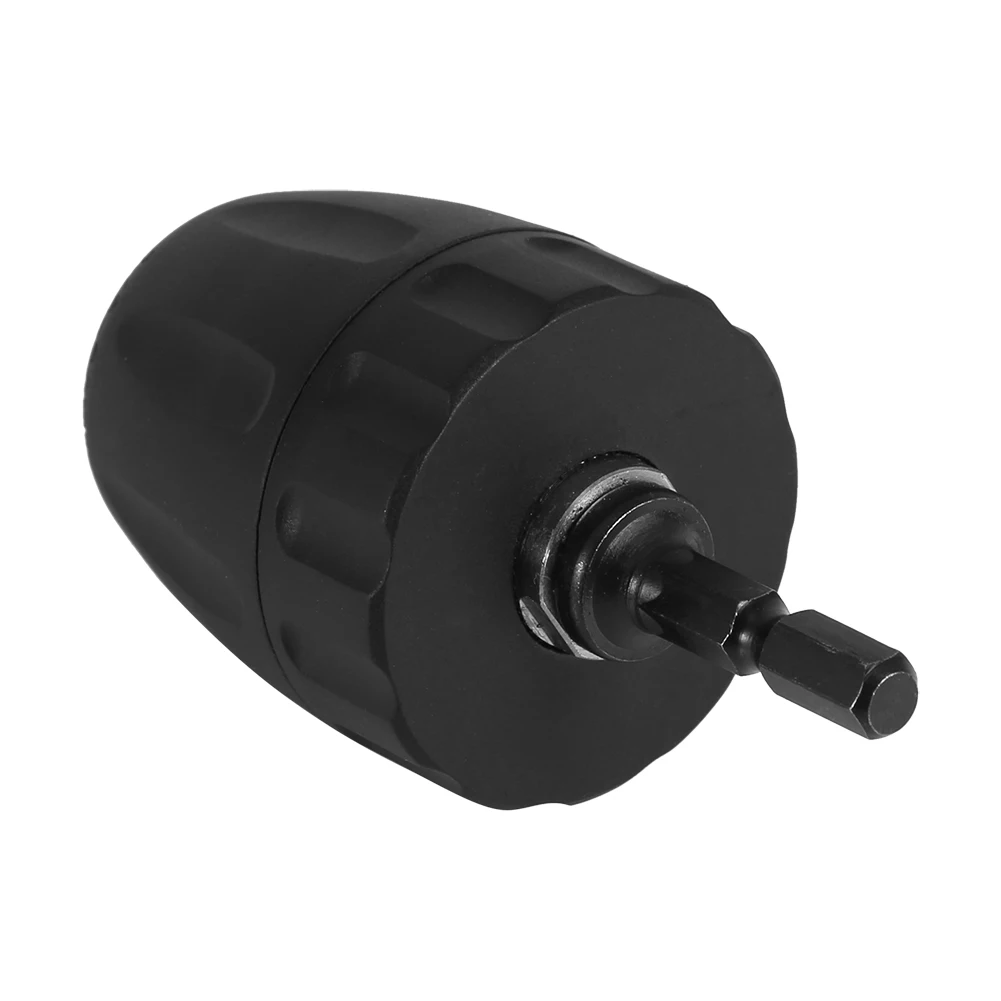0.8-10mm strumento di conversione mandrino autoserrante 3/8 "-adattatore 24UNF con codolo esagonale attacco esagonale da 1/4 pollici rapido