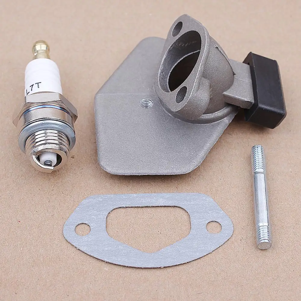 Carburateur Beugel Base Adapter Intake Mainfold Gakset Kit Voor Chinese Kettingzaag 5200 52cc 5800 58cc 4500 45cc Vervangen Onderdeel