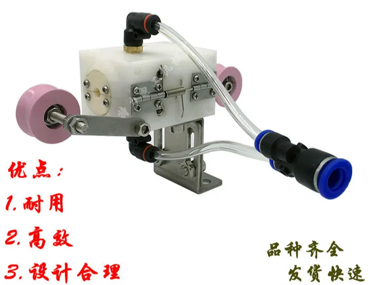 

Single section high voltage porcelain eye wire and cable extruder blow-dry blow-water nozzle blow-air nozzle blow-line blower