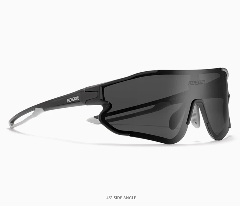 KDEAM Langlebige TR90 Herren-Sport-Sonnenbrille, polarisiert, kratzfest, 1,1 mm dick, Linsenbeschichtung, Sonnenbrille für Herren, KD0801 – Detail 9