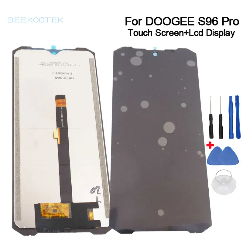

New Original S96 PRO LCD Display+Touch Screen Digitizer Assembly LCD+Touch Digitizer Accessories For DOOGEE S96 PRO Smart Phone