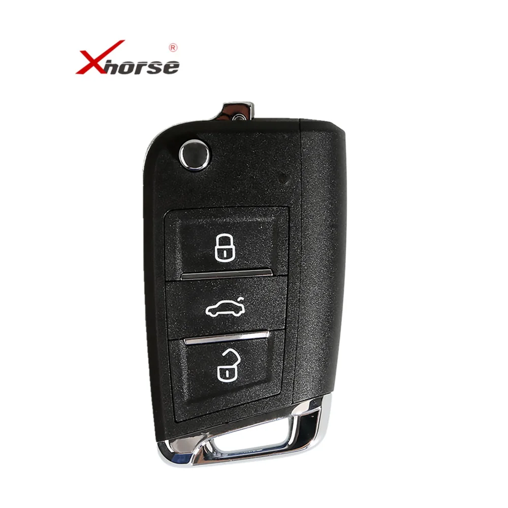 

1pcs Xhorse XSMQB1EN Smart Remote Key for VW MQB Filp 3 Buttons Proximity English