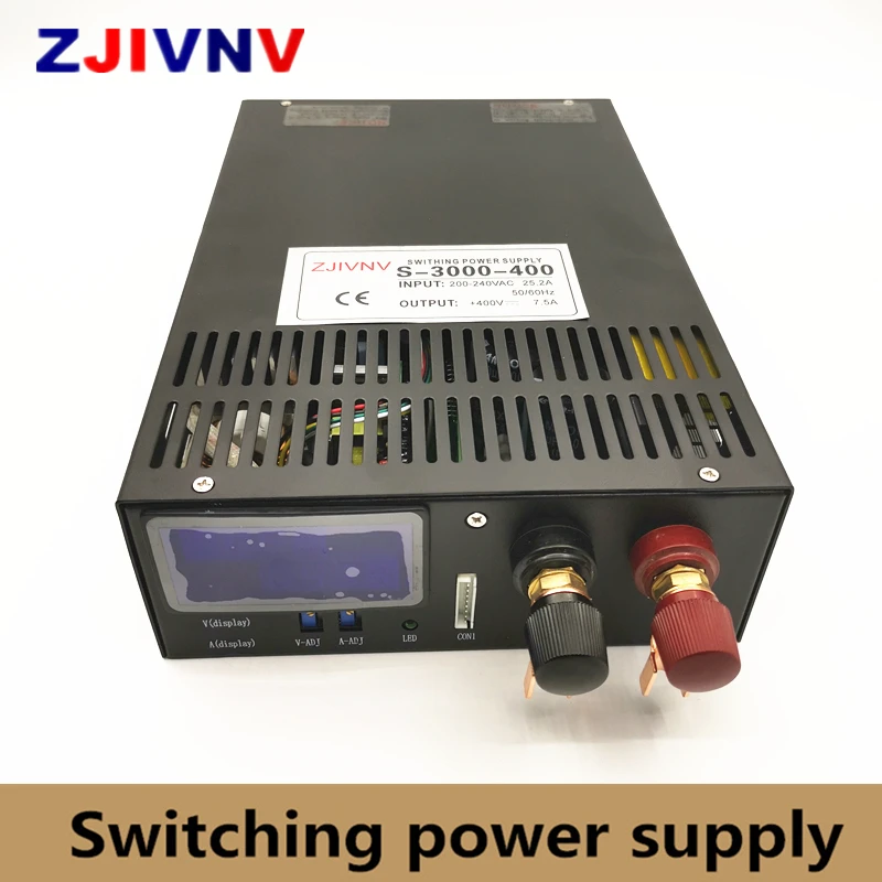 3000W Switching power supply output 72v 80v 90v 110v 200vdc, INPUT 110/220VAC AC-DC SMPS POWER SUPPLY