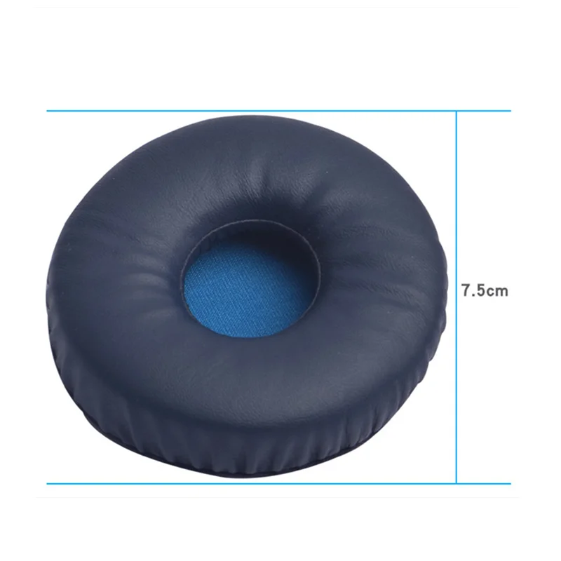 وسادات الأذن لسوني Wh-xb700 سماعة بلوتوث استبدال منصات الأذن وسادة لينة بروتين الجلود رغوة الذاكرة الإسفنج للأذنين 75 مللي متر