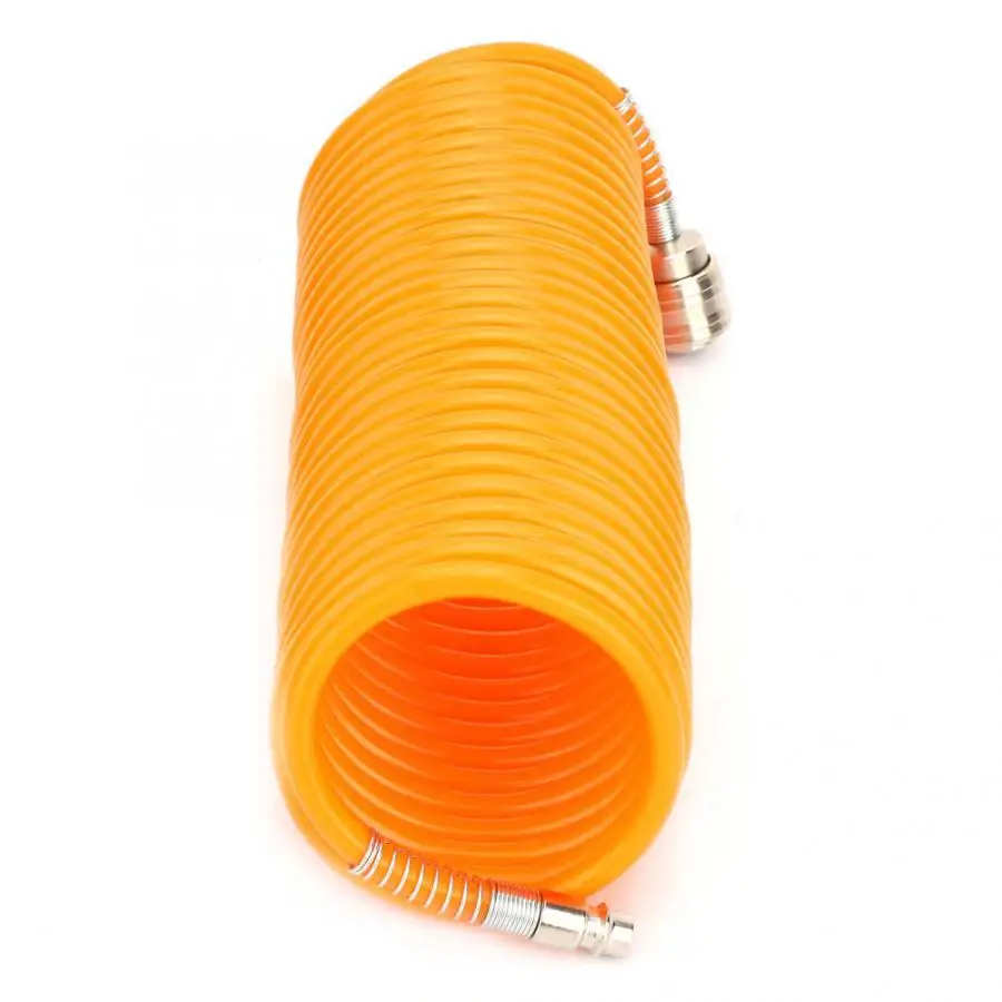 Telescopic PE Hose 7.5M Pneumatic Air Hose Tube Air Compressor Toll with European Style EU Male and Female Quick Connector