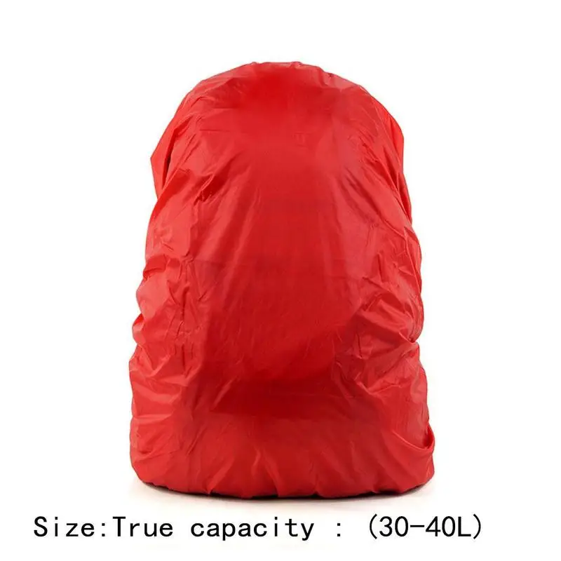 Rain Cover Ransel 30L 40L Tas Tahan Air Luar Ruangan Camping Hiking Climbing Pelindung Hujan Debu