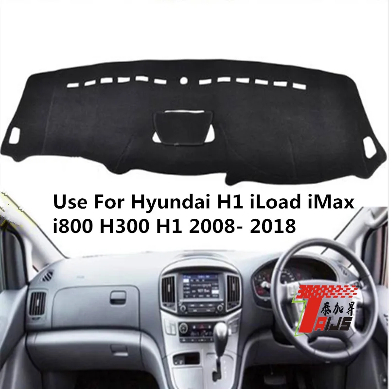 TAIJS Factory Casual anti UV Polyester Fibre Car Dashboard Cover For Hyundai H1 iLoad iMax i800 H300 2008-2018 Right hand drive