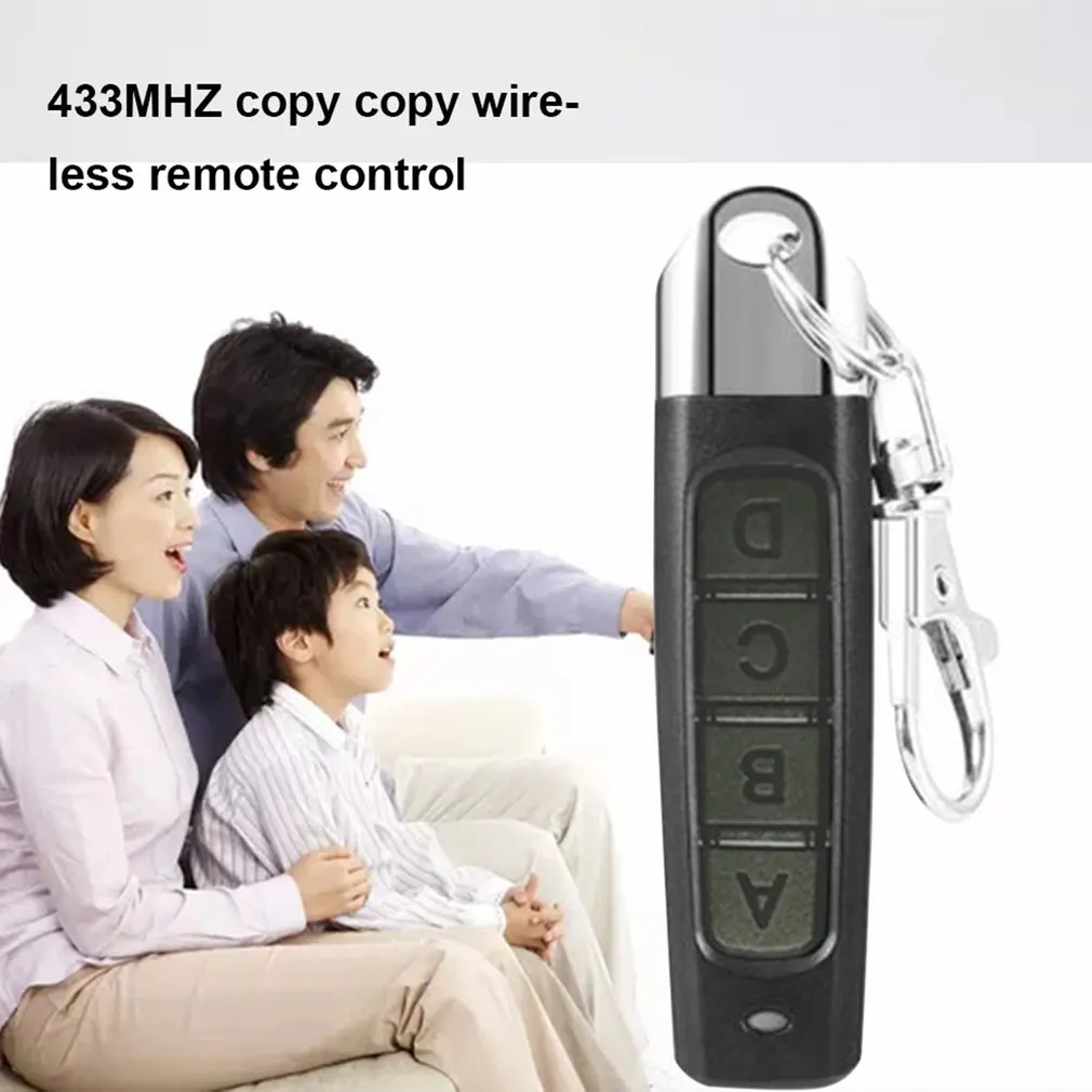 433MHZ Remote Control Garage Gate Door Opener Remote Control Duplicator Clone Cloning Code Car Key dropshipping