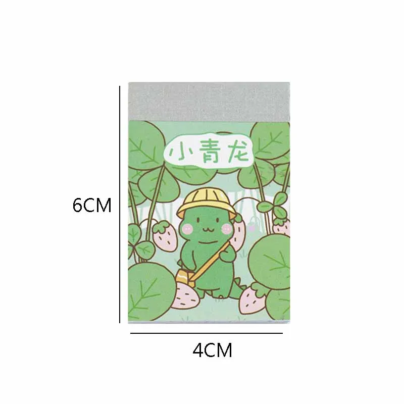 50Sheets Washi Sticker Book Cute Cartoon Girl Dinosaur Rabbit Diary Scrapbook Decoration Material Planner Stickers Stationery