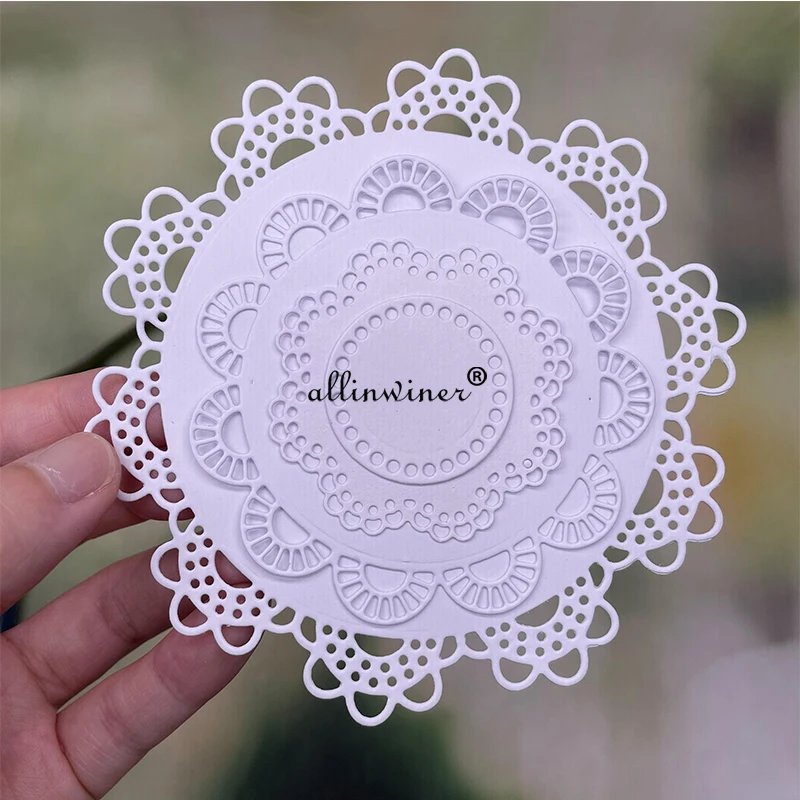 Flower disc Metal Cutting Dies Stencils Die Cut for DIY Scrapbooking Album Paper Card Embossing