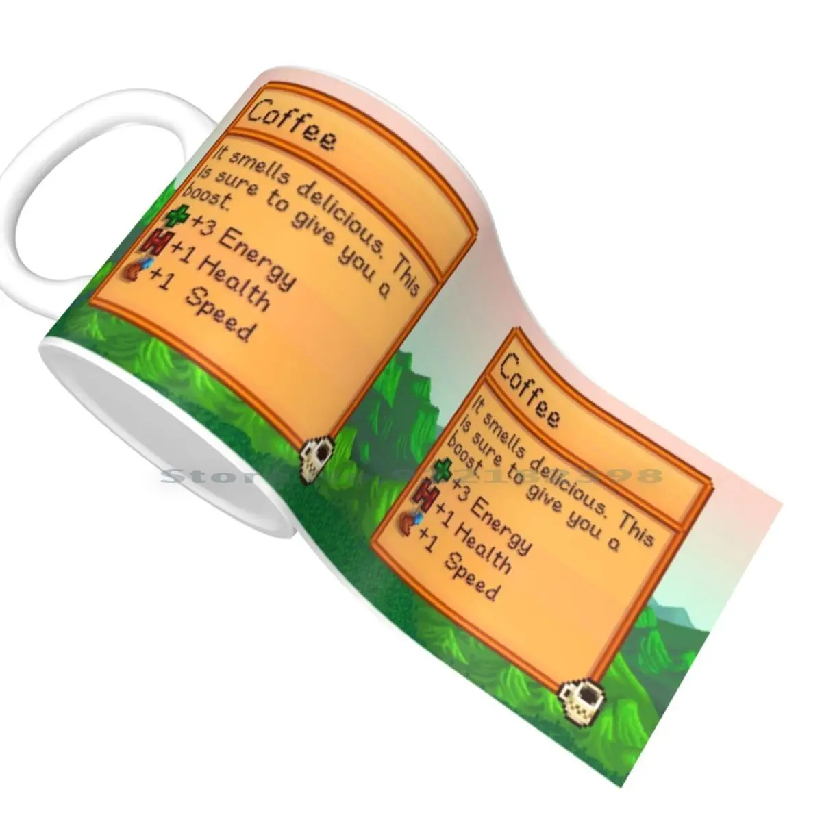 Stardew Valley-Coffee Ceramic Mugs Coffee Cups Milk Tea Valley Stardewvalley Stardew Valley Outside Nature Game Video Game