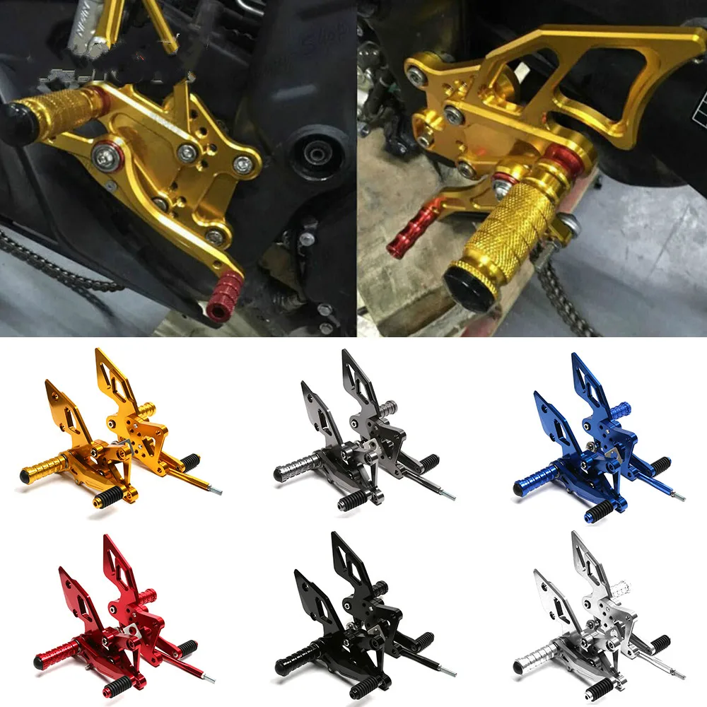 Cool Riding Driver Side-Foot-Rest For Yamaha YZF R3 R25 2014-2020 CNC Decorative Refit Motorcycle Front  Move Back Raise Pedals